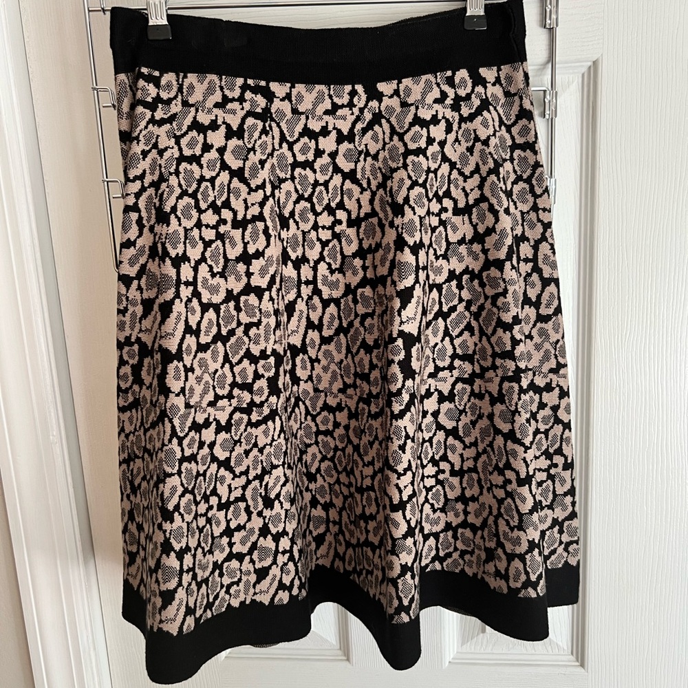 Vila Milano Cheetah Print Skirt